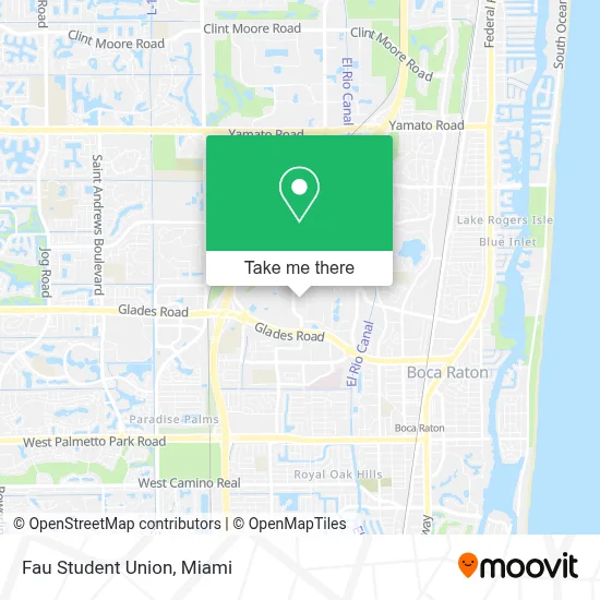 Fau Student Union map