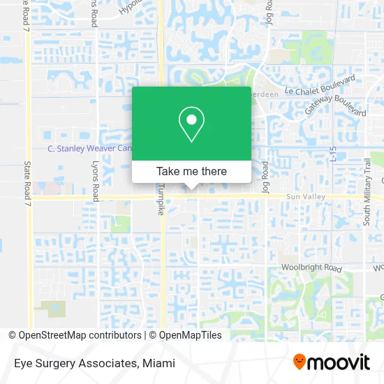 Eye Surgery Associates map