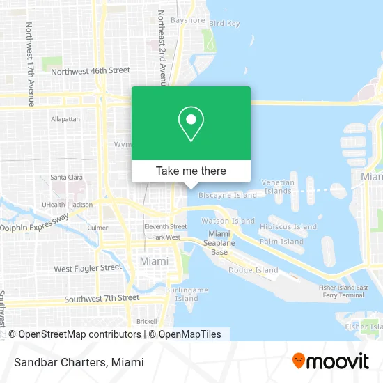 Mapa de Sandbar Charters