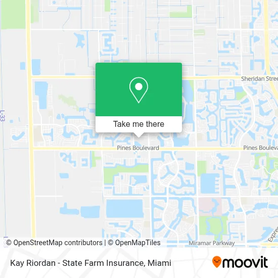 Kay Riordan - State Farm Insurance map