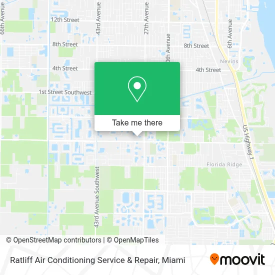 Ratliff Air Conditioning Service & Repair map