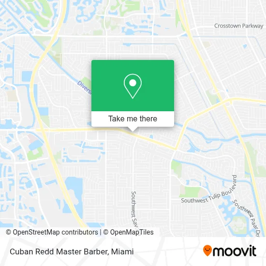 Cuban Redd Master Barber map