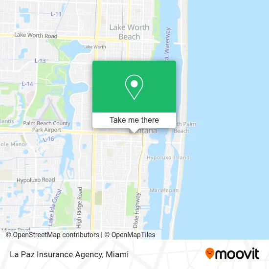 La Paz Insurance Agency map