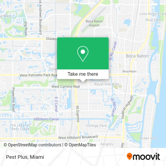 Pest Plus map