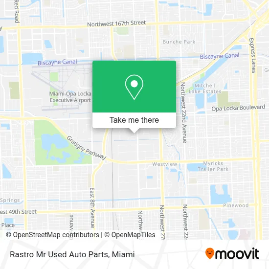 Rastro Mr Used Auto Parts map