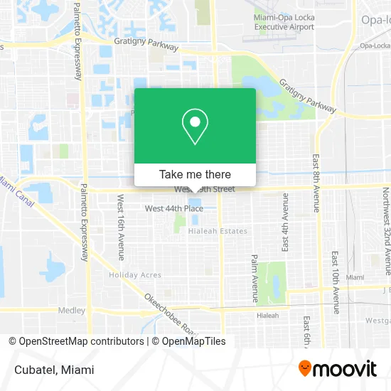 Cubatel map