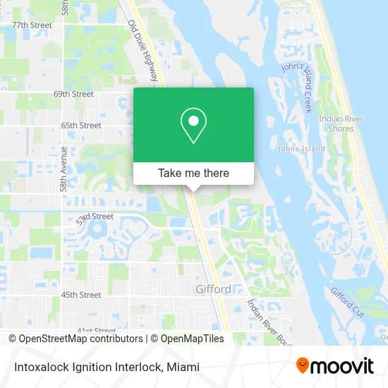 Intoxalock Ignition Interlock map