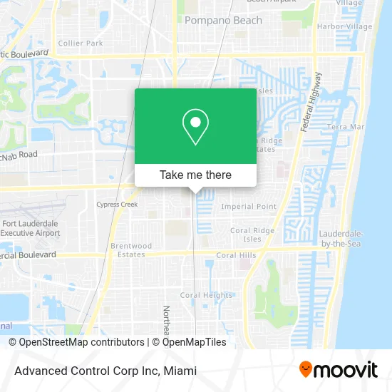 Advanced Control Corp Inc map