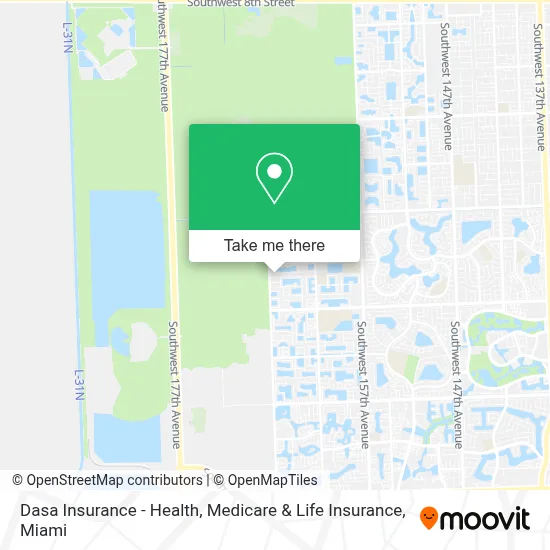 Dasa Insurance - Health, Medicare & Life Insurance map