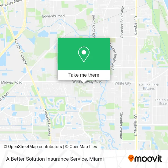 A Better Solution Insurance Service map