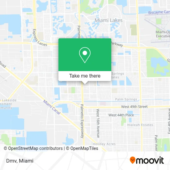 Dmv map