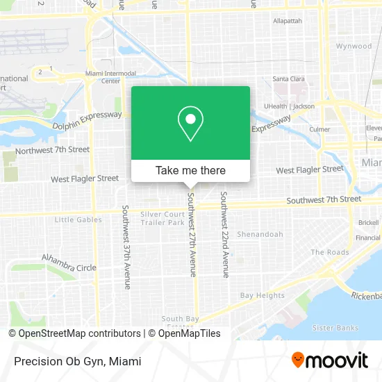 Precision Ob Gyn map