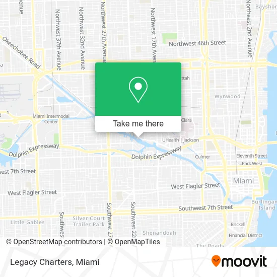 Legacy Charters map