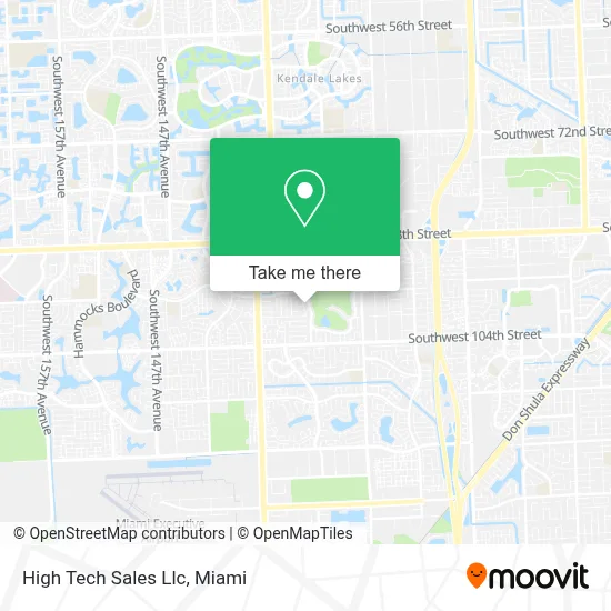 High Tech Sales Llc map