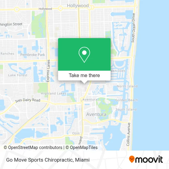 Go Move Sports Chiropractic map