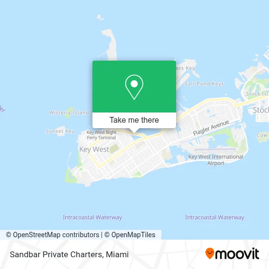 Sandbar Private Charters map