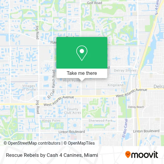 Rescue Rebels by Cash 4 Canines map