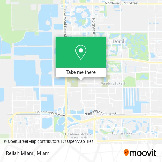 Relish Miami map