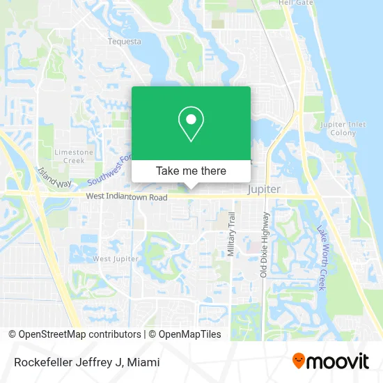 Rockefeller Jeffrey J map