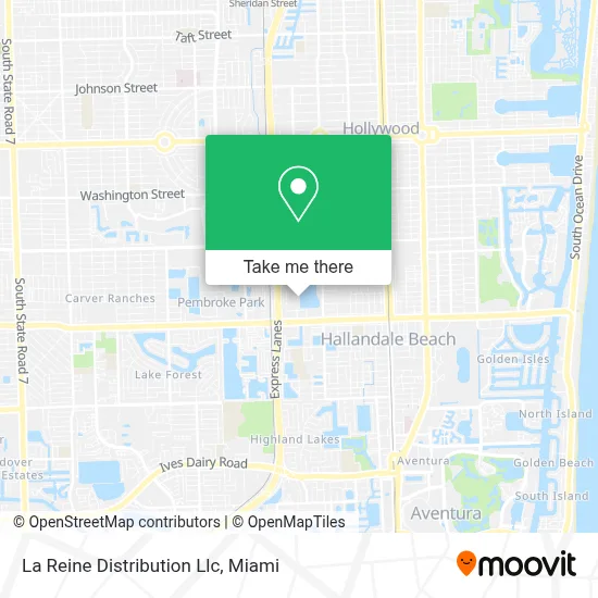 La Reine Distribution Llc map