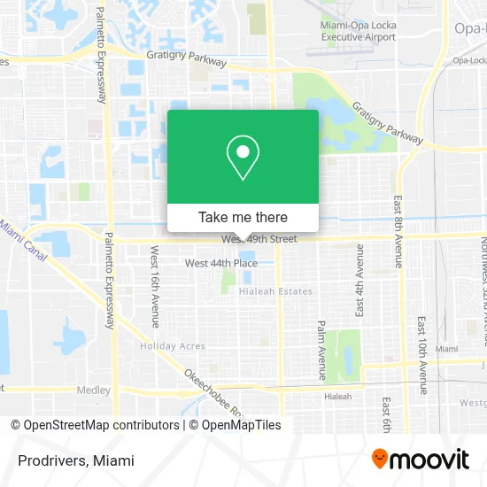 Prodrivers map
