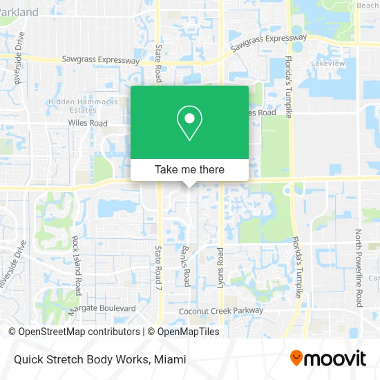 Quick Stretch Body Works map