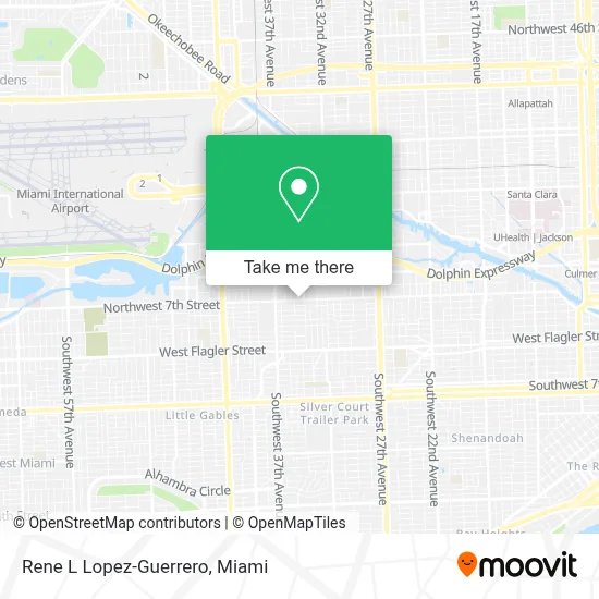 Rene L Lopez-Guerrero map