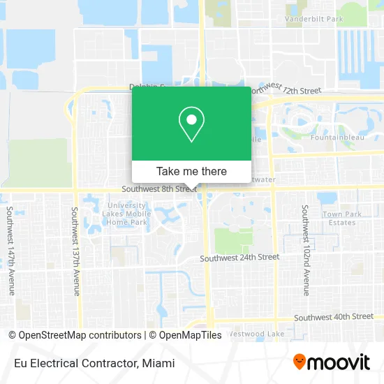 Eu Electrical Contractor map