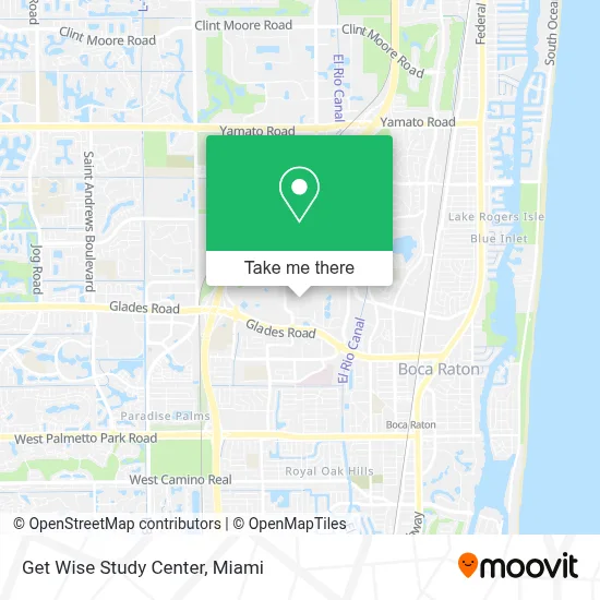 Get Wise Study Center map
