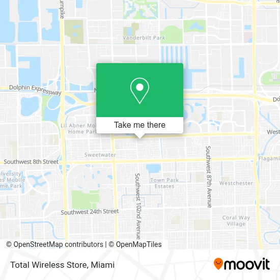 Total Wireless Store map