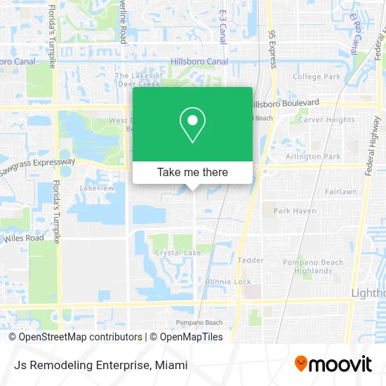 Js Remodeling Enterprise map