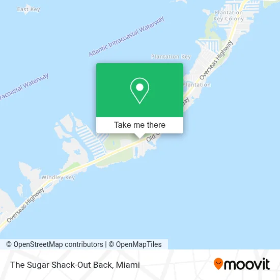 The Sugar Shack-Out Back map