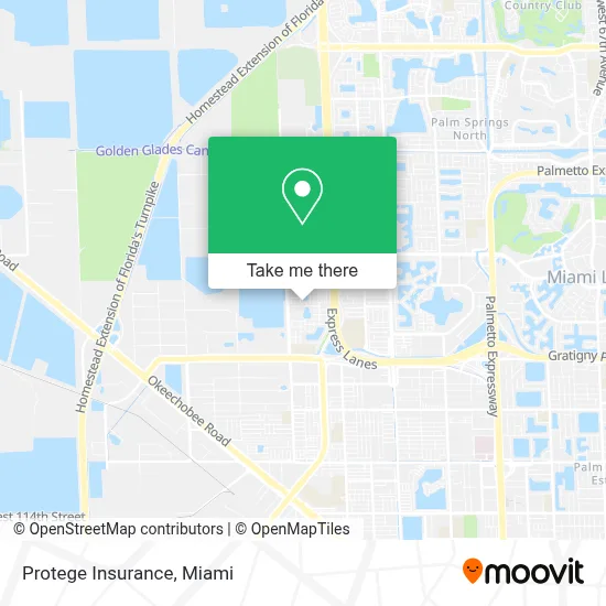 Protege Insurance map