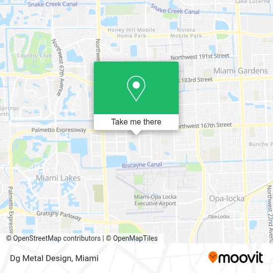 Dg Metal Design map