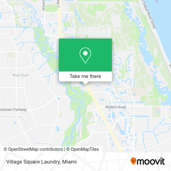 Village Square Laundry map