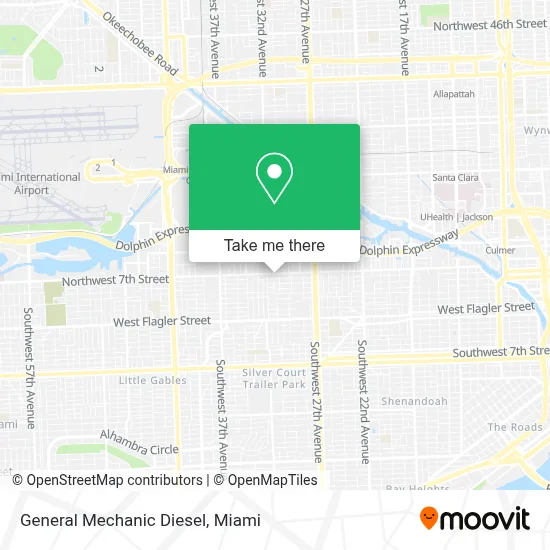 General Mechanic Diesel map