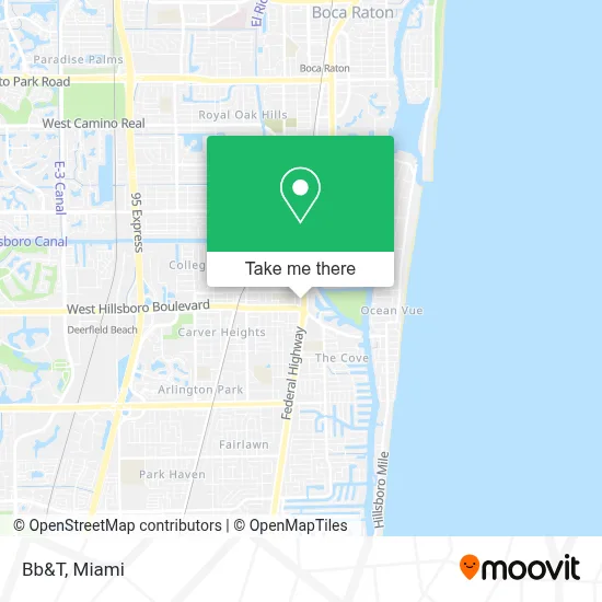 Bb&T map