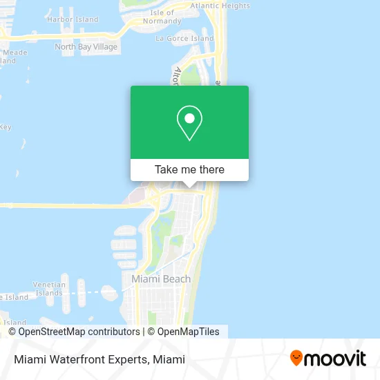 Miami Waterfront Experts map