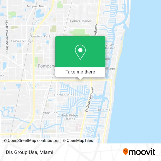 Dis Group Usa map