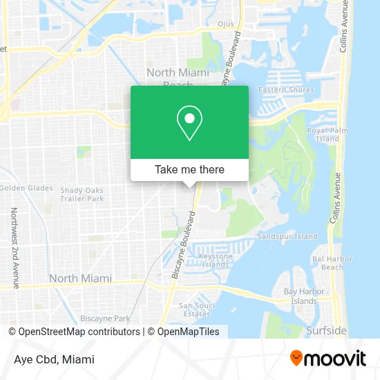 Aye Cbd map