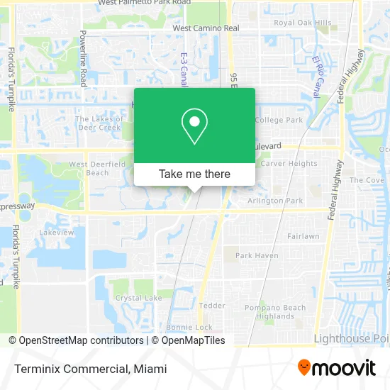 Terminix Commercial map