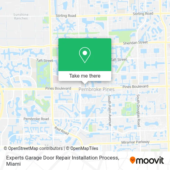 Experts Garage Door Repair Installation Process map