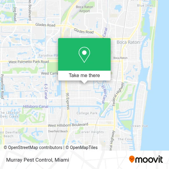 Murray Pest Control map