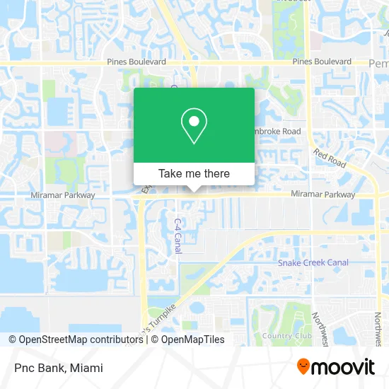Pnc Bank map