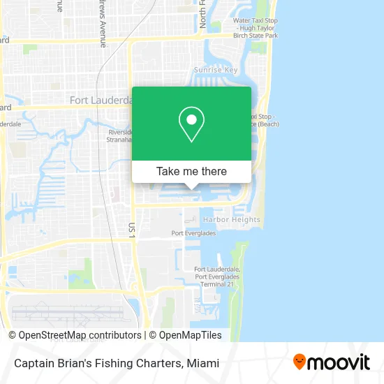 Captain Brian's Fishing Charters map