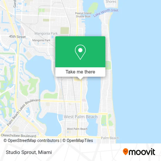 Studio Sprout map