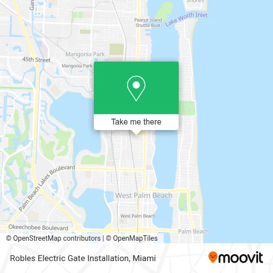 Robles Electric Gate Installation map