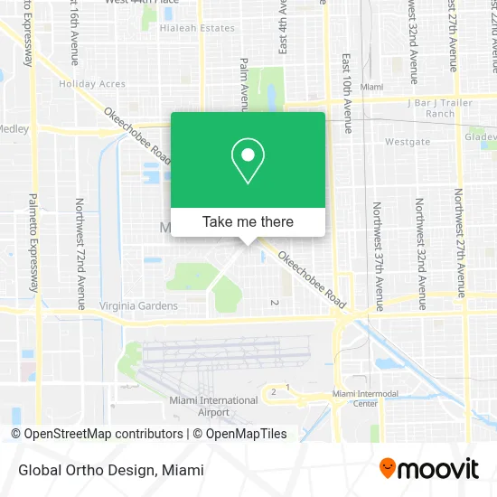 Global Ortho Design map