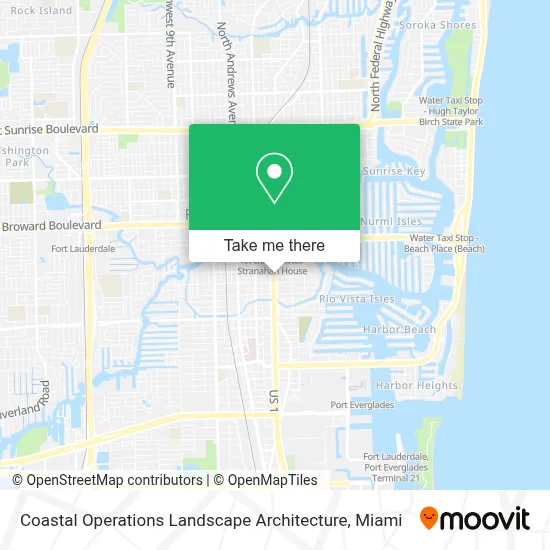 Coastal Operations Landscape Architecture map