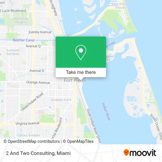 2 And Two Consulting map